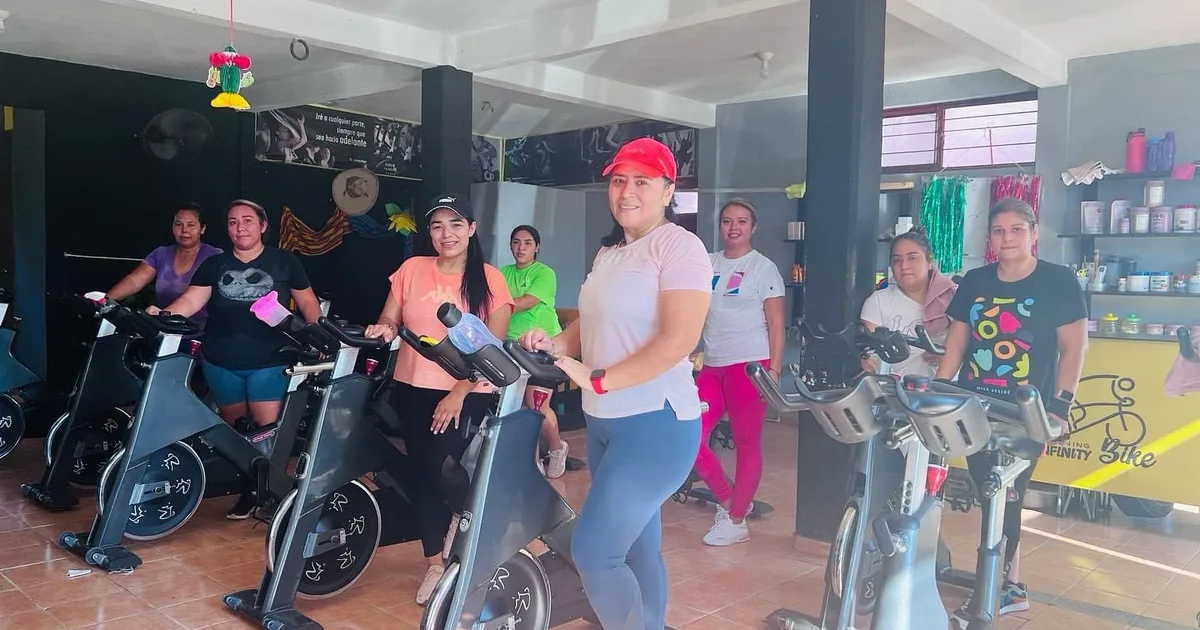 Spinning Infinity Bike