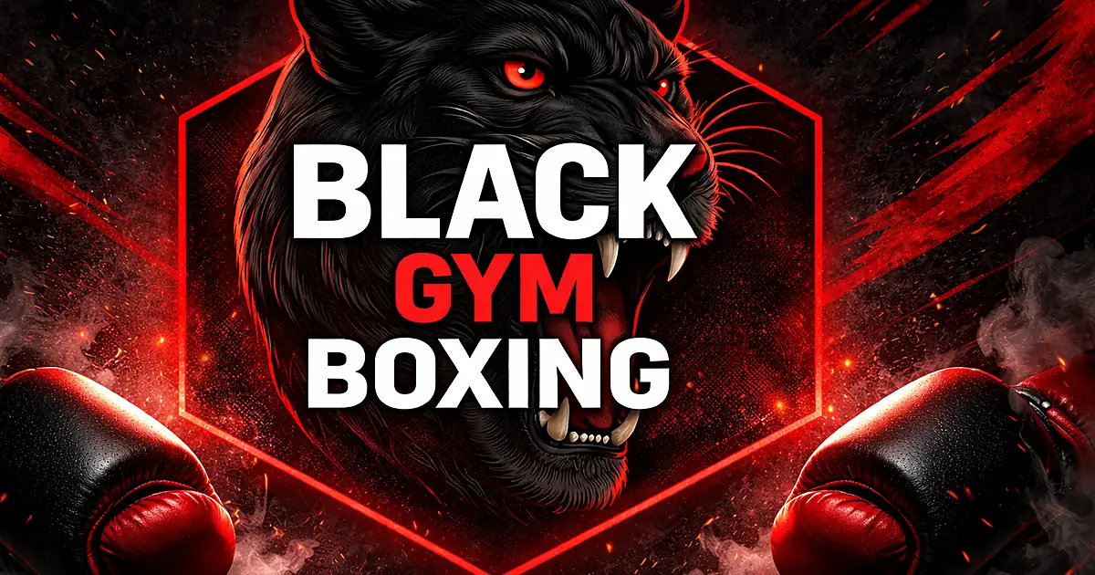 Black Gym Boxing