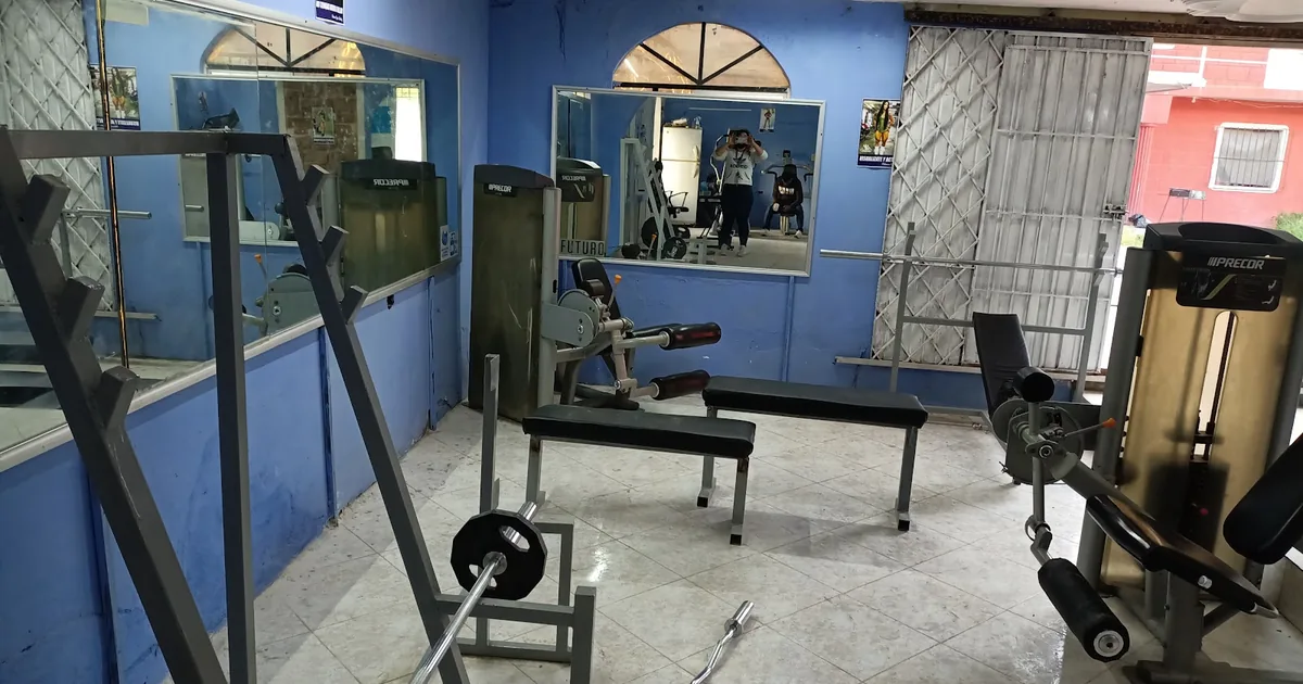 Champion’s house gym