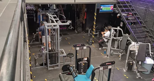 Gimnasio «Olimpus Gym», gimnasio en Coyoacán, Ciudad de México