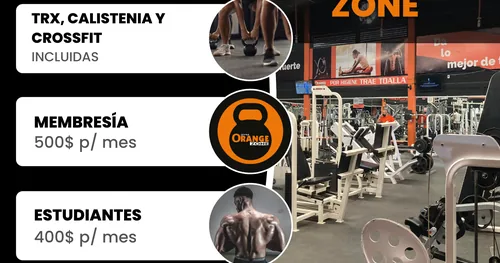 Gym Orange Zone, gimnasio en León, Guanajuato
