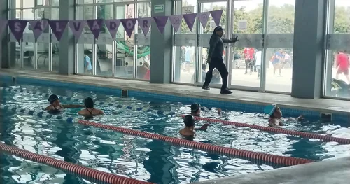 Centro Deportivo El Salvador, gimnasio en Atenco, Estado de México