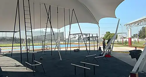Barras Las Vegas “LAK’ECH”, gimnasio en Texcoco, Estado de México