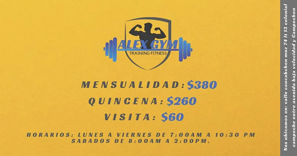 Alex GYM Campeche
